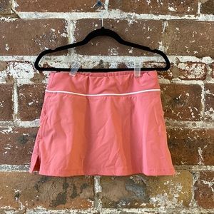 Pink tennis/golf skort